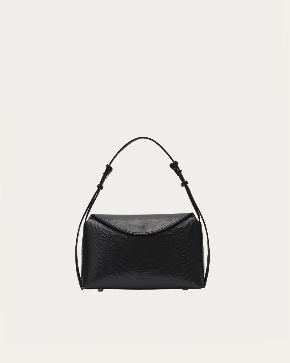 Hudson Bag Black Lizard